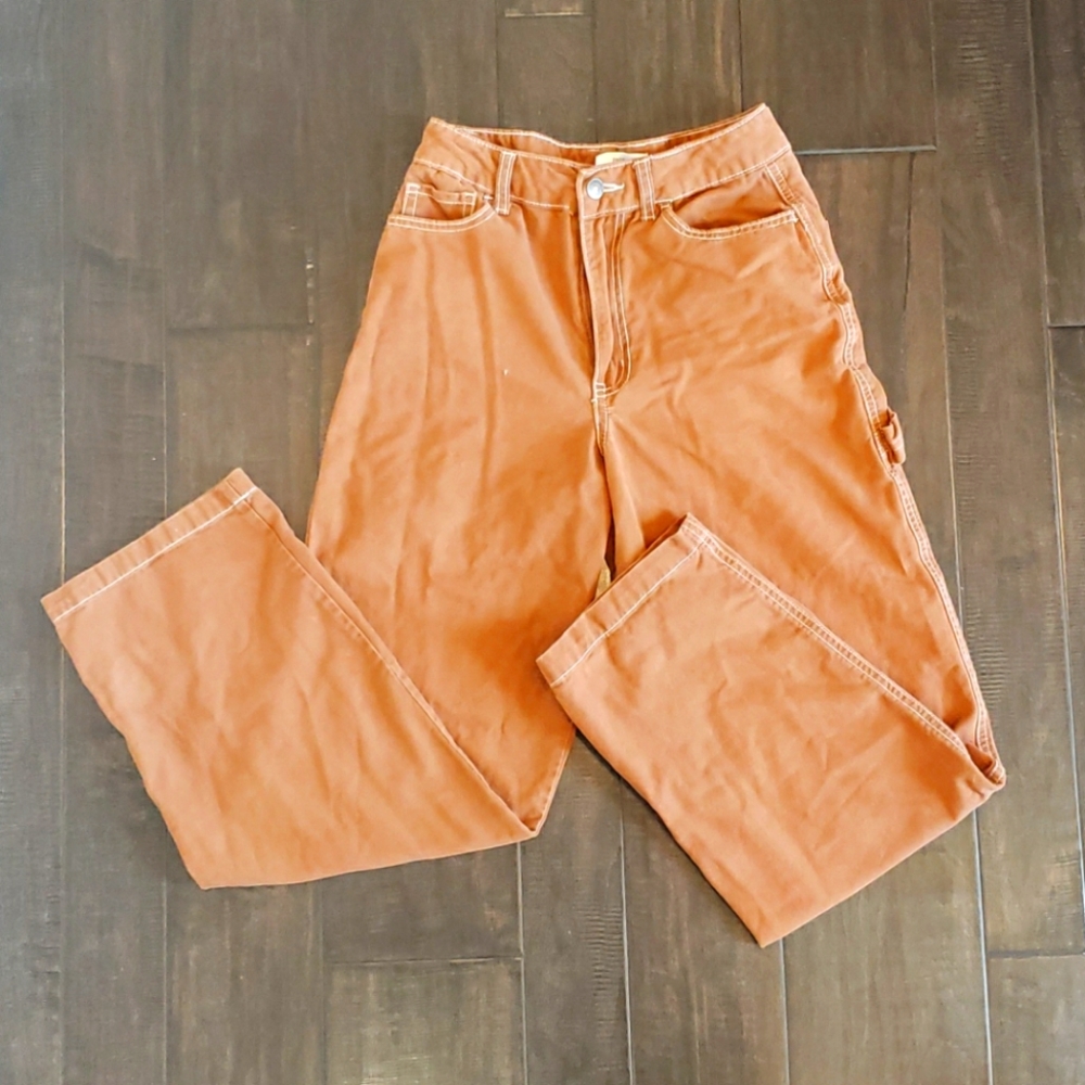 Forever  21 Caramel Wide Leg Pants
